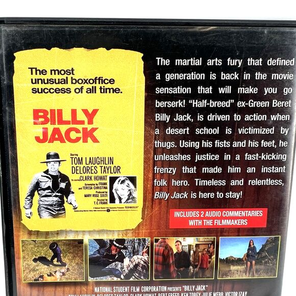 Tom Laughlin is Billy Jack Starring Delores Taylor DVD - Picture 3 of 6